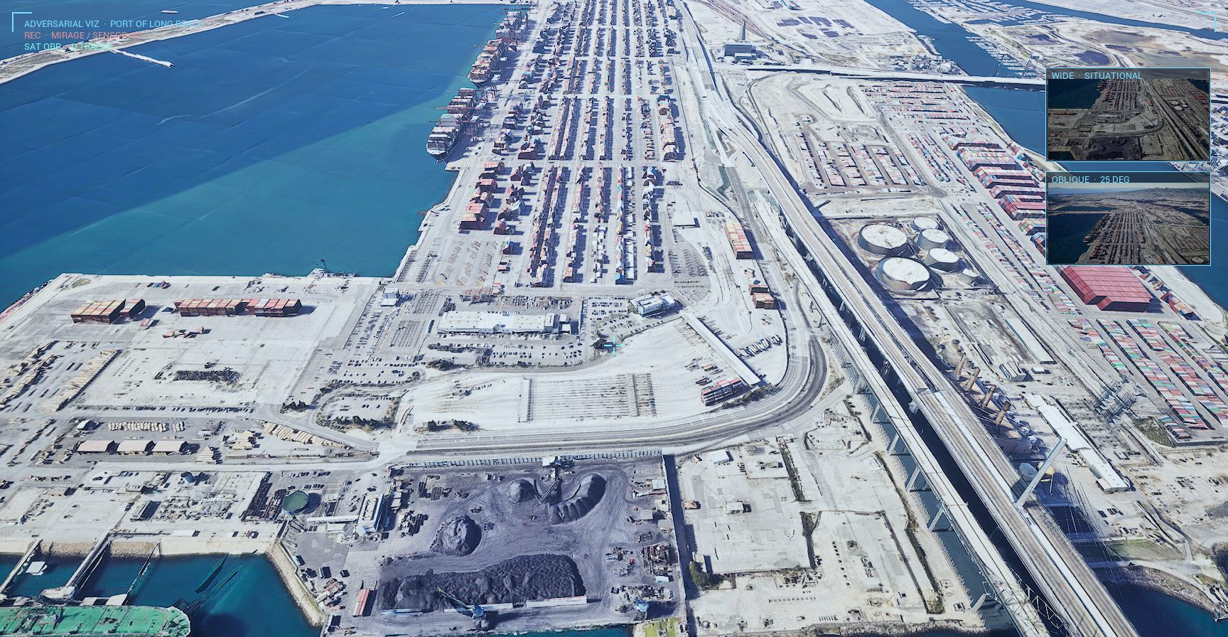Port complex with rotated ship-detection boxes